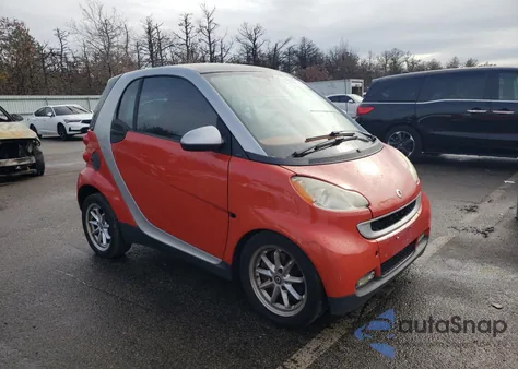 2008 Smart Fortwo Pure z USA, uszkodzony, nr VIN WMEEJ31X78K188095